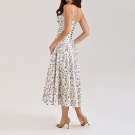 Steffani Floral Flared Sundress