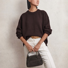 Ella Dropped-Shoulder Sweater