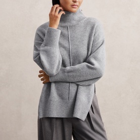 Knitted Turtleneck Sweater