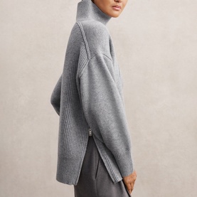 Knitted Turtleneck Sweater