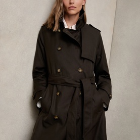 Azura Hooded Trench Coat
