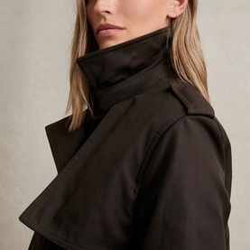 Azura Hooded Trench Coat