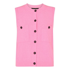 Patch Pocket Knit Vest