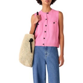 Patch Pocket Knit Vest