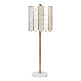 Mother of Pearl Style Buffet Table Lamp