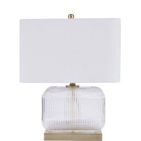 Isaac Glass Base Table Lamp