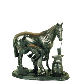 Blacksmith Bronze Ornament
