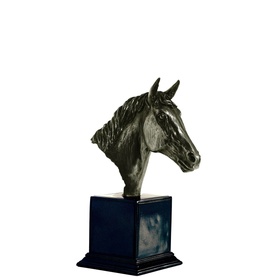 Horse Head Large Bronze Ornament