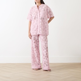 Henim Lace Wide Leg Trousers