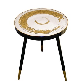 Bellatrix Swirl Pattern Side Table