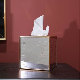 Contrast Trim Tissue Box