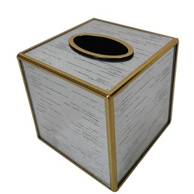 Contrast Trim Tissue Box