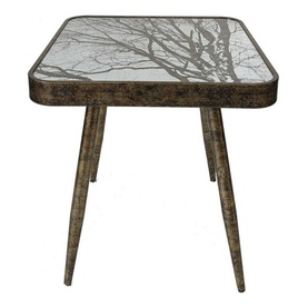 Forest Scene Square Side Table