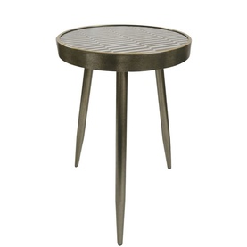 Sierra Wave Round Side Table