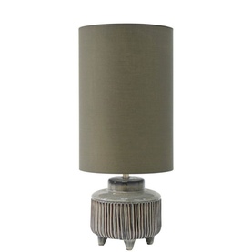 Ambar Stripe Pattern Table Lamp