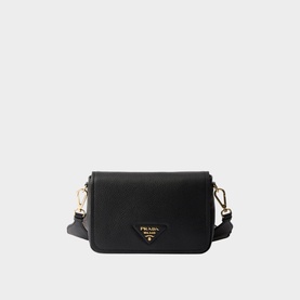 Logo Leather Shoulder Bag