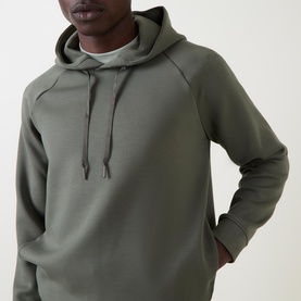 Smooth Spacer Classic-Fit Pullover Hoodie