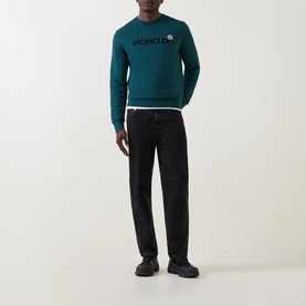 Contrast Logo Sweatshirt