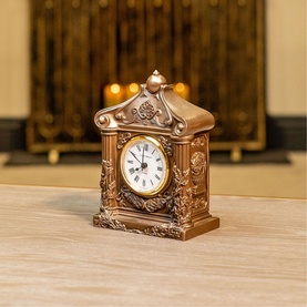 Large Bronze Mantle Clock