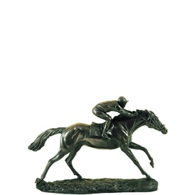 The Final Furlong Bronze Ornament