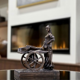 Small Molly Malone Bronze Ornament