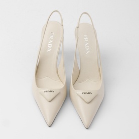 Logo Slingback Pumps