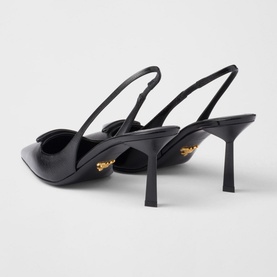 Logo Slingback Pumps