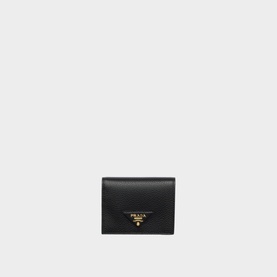 Small Logo Flap Wallet