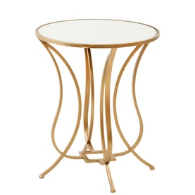 Talia Mirror Top Lamp Table