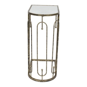 Estela Mirrored Sofa Side Table