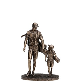 Father & Son Golf Bronze Ornament