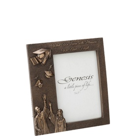 Graduation Bronze Photo Frame 5 x 7in