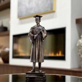 Male Graduate Bronze Ornament