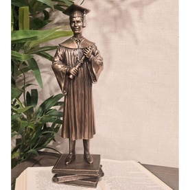 Male Graduate Bronze Ornament