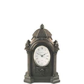 Oval Bronze Clock