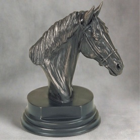 Horses Head Small Bronze Ornament