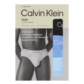 Icon Three-Pack Logo Briefs