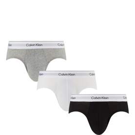 Three-Pack Icon Cotton Stretch Briefs