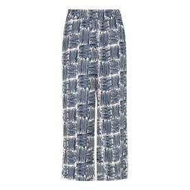 Hatch Squares Cropped Trousers