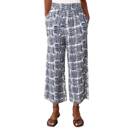 Hatch Squares Cropped Trousers