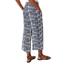 Hatch Squares Cropped Trousers