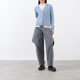 Sculptural Cropped Jeans