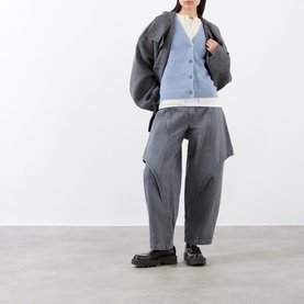 Sculptural Cropped Jeans