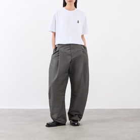 Pleated Wide Leg Trousers