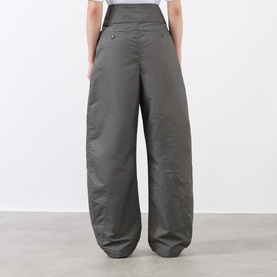 Pleated Wide Leg Trousers