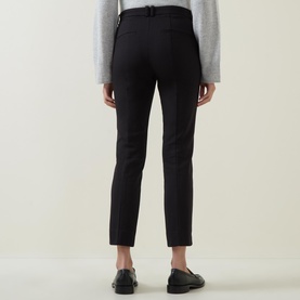 Zella Mid-Rise Straight Leg Trousers