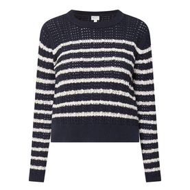 Selenia Striped Knit Sweater