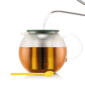 Assam Tea Press with Stainless Steel Filter 1L