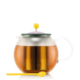 Assam Tea Press with Stainless Steel Filter 1L