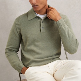 Deansgate Knit Polo Shirt